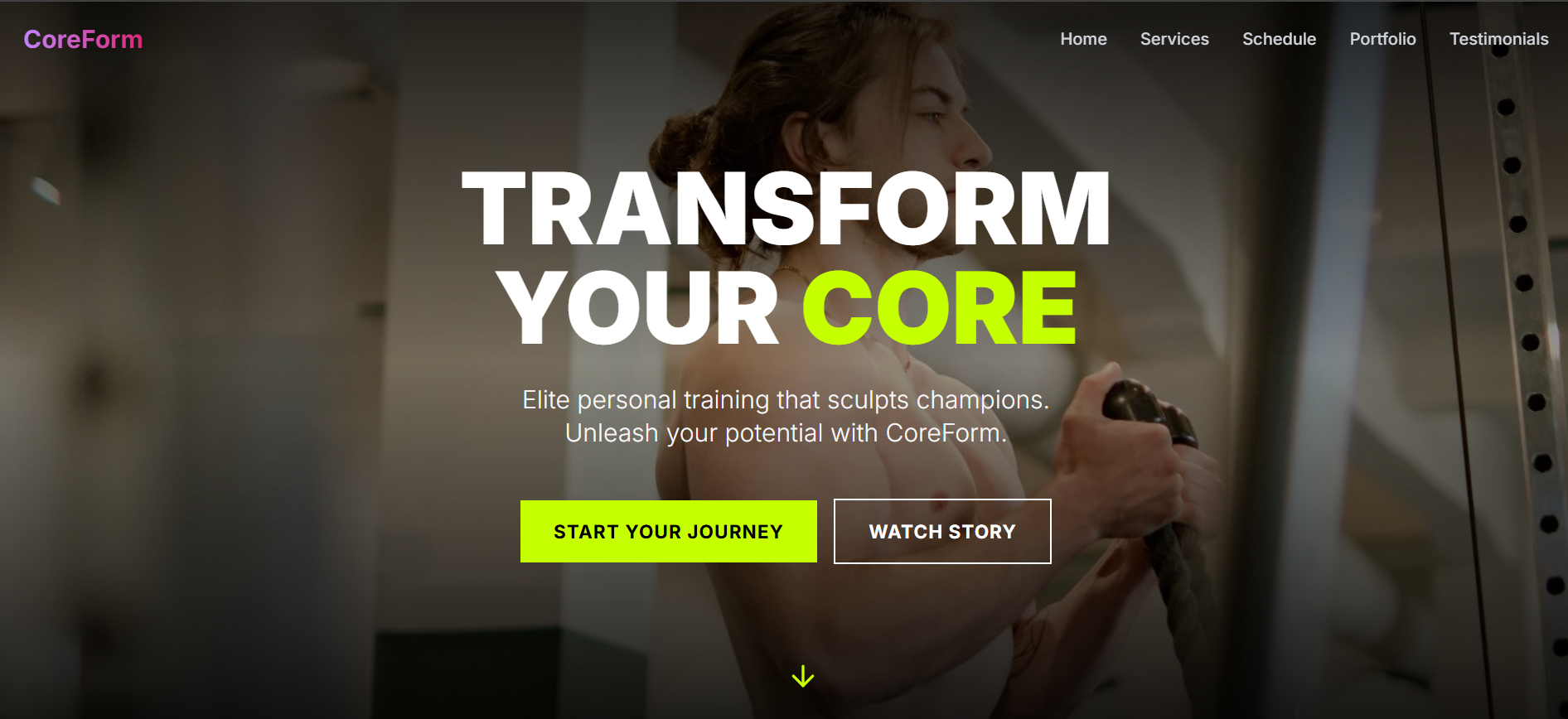CoreForm Dashboard